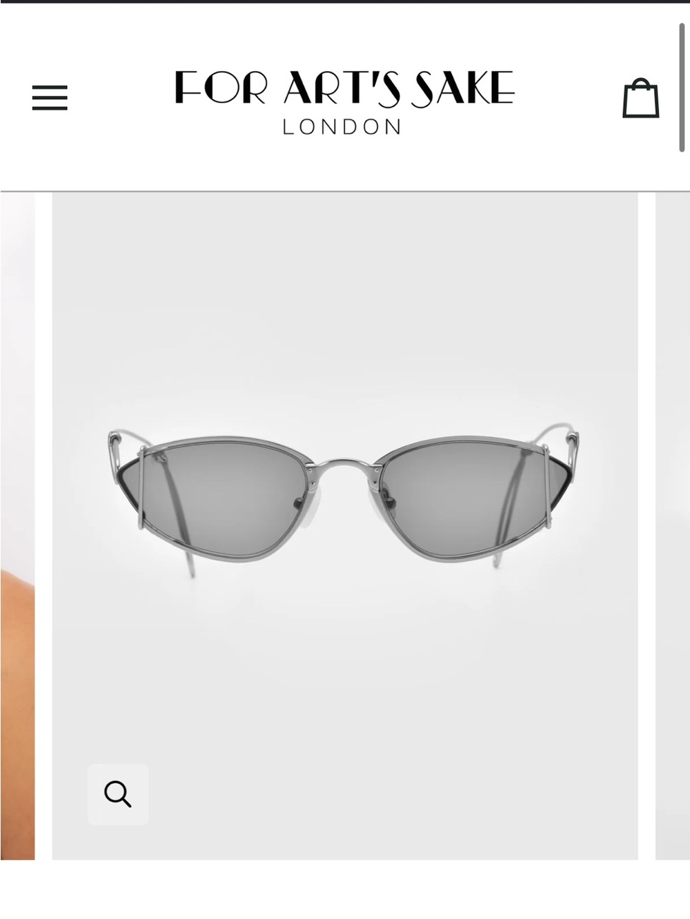 For Art’s Sake Ornate Sunglasses